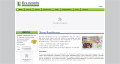 Desktop Screenshot of brusselslaboratories.com